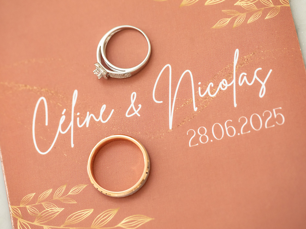Faire-part mariage Céline & Nicolas