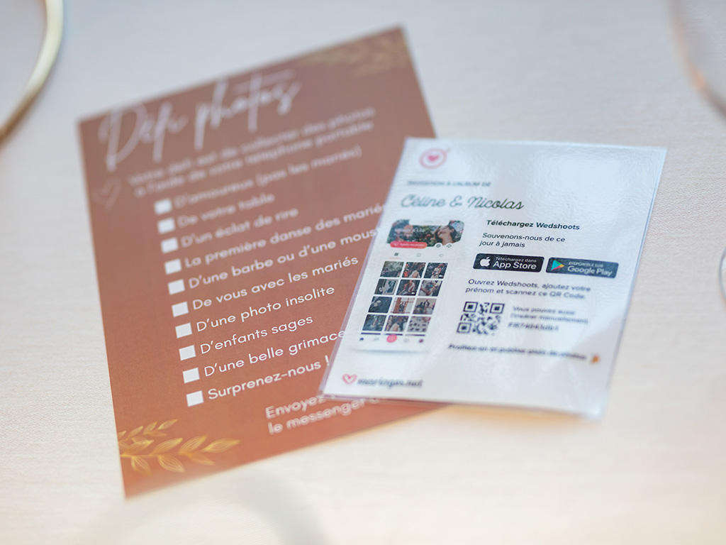 Visuel Défi photo mariage Céline & Nicolas