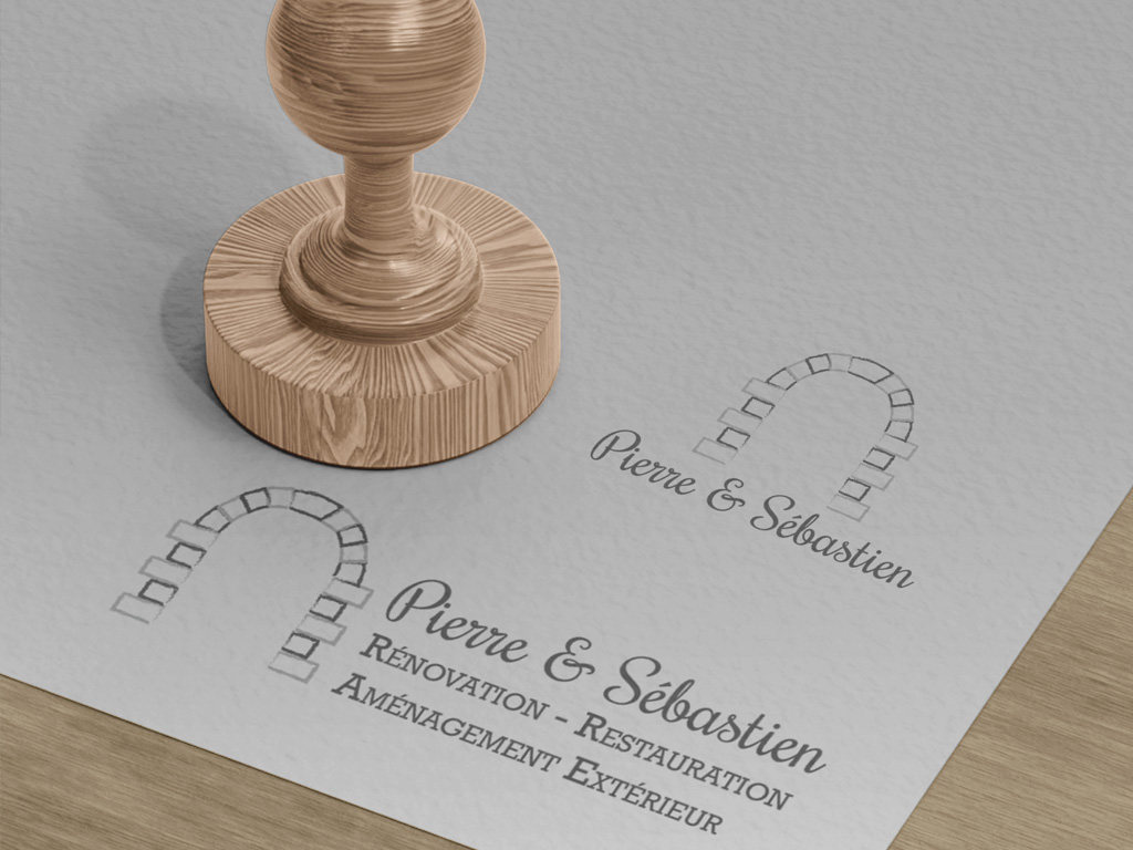 Logo pour une maçonnerie