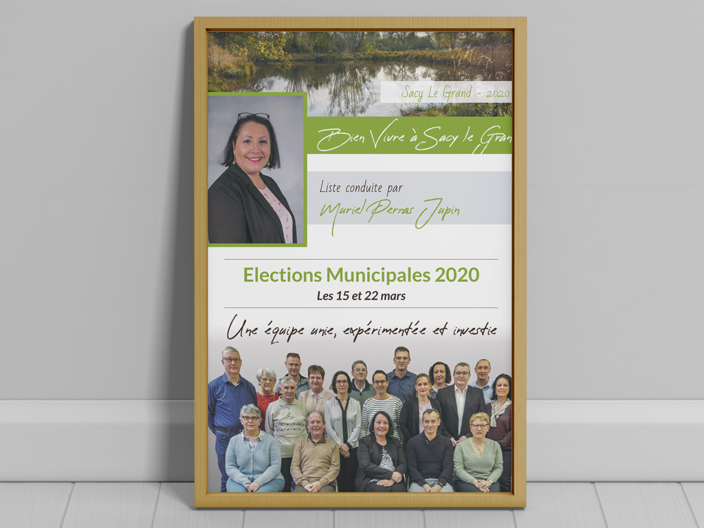 Affiche Bien Vivre à Sacy le Grand